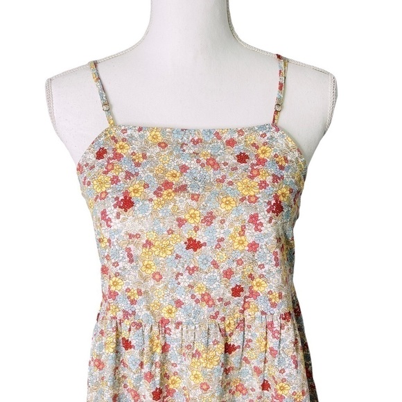 We Are Kindred Tiered Midi Dress White Floral NWT - Picture 7 of 14